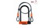 KRYPTONITE Bügelschloss Evolution Mini-7 + Kryptoflex 13 mm orange 178 mm