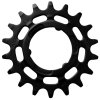 KMC Steckzahnkranz gekröpft für Shimano/Sram schwarz  1/2  x 3/32   19 Zähne