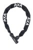 AXA Kettenschloss Linq City 7 mm schwarz 100 cm