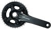 SHIMANO Kettenradgarnitur Deore FCM6000 Hollow. II schwarz | 34 x 24 Zähne