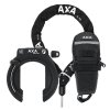 AXA Rahmenschloss Set Block XXL NAZ inkl. Kette ULC (100 cm) und Tasche 58 mm schwarz