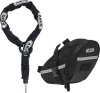 ABUS Anschließkette Adaptor Chain ACH 2.0 8KS/85BK + ST5950 inkl. Tasche 8 mm schwarz 85 cm