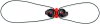 DREHVERSCHLUSS SIDI DOUBLE TECNO-3 SYSTEM RED/BLACK